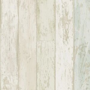 Wallpaper Alston Aqua Pastel Wood